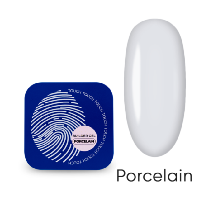 Гель для наращивания Touch Builder Gel №36 Porcelain, молочный с розовым подтоном, 30 мл