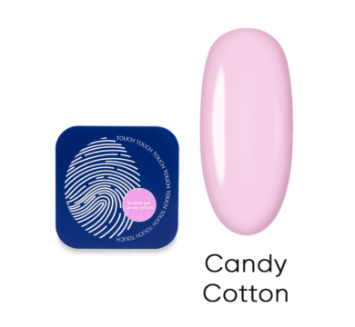 Гель для наращивания Touch Builder Gel №40 Candy Cotton, розово-лиловый, 30 мл
