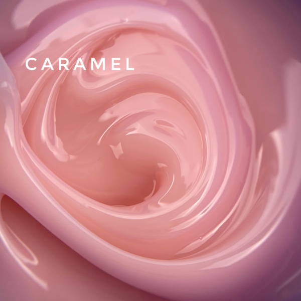 Гель для нарощування Touch Builder Gel №20 Caramel, рожева карамель, 30 мл