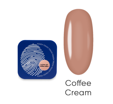 Гель для нарощування Touch Builder Gel №25 Coffe Cream, рожево-бежевий, 30 мл