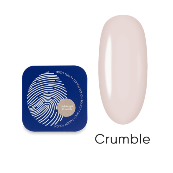 Гель для наращивания Touch Builder Gel №33 Crumble, светлый тауп, 30 мл