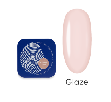 Гель для наращивания Touch Builder Gel №13 Glaze, пудрово-розовый, 30 мл
