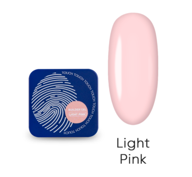 Гель для нарощування Touch Builder Gel №14 Light Pink, ніжно-рожевий, 30 мл
