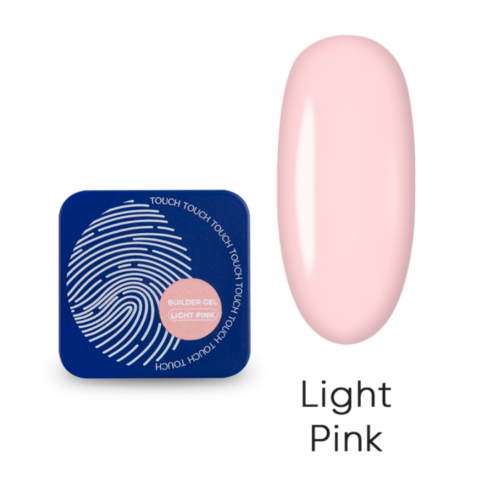 Гель для нарощування Touch Builder Gel №14 Light Pink, ніжно-рожевий, 30 мл