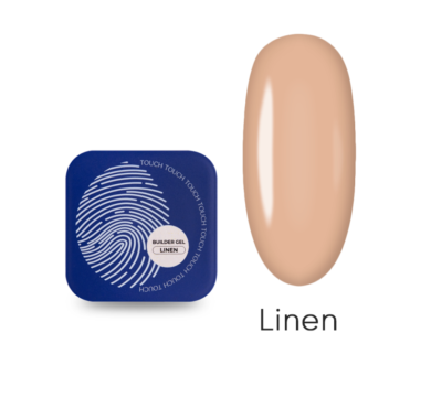 Гель для наращивания Touch Builder Gel №08 Linen, нежно-бежевый, 30 мл