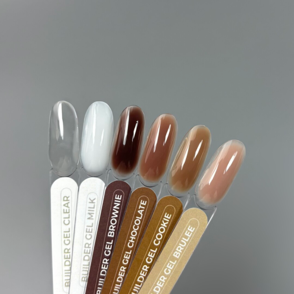 Гель для наращивания Touch Builder Gel №02 Milk, молочный, 30 мл