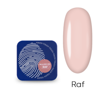 Гель для нарощування Touch Builder Gel №15 Raf, рожевий раф, 30 мл