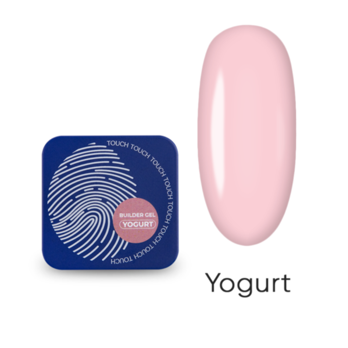 Гель для нарощування Touch Builder Gel №16 Yogurt, рожевий, 30 мл