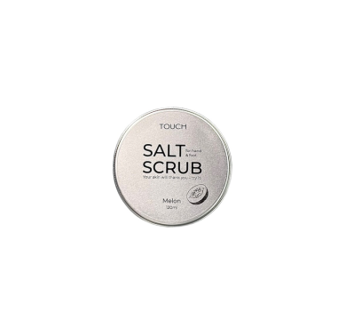 Скраб солевой Touch Silver Line Salt Scrub Melon, дыня, 120 мл