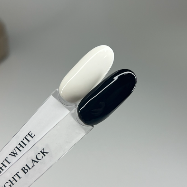 Гель-лак DANNY Gel Polish Light Black, чорний, 12 мл