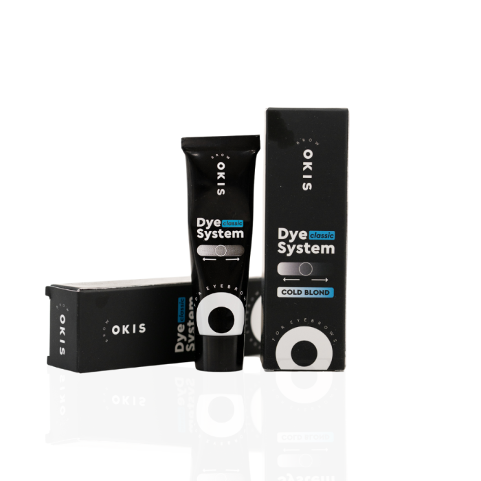 Крем-краска для бровей Okis Brow Classic Dye System Cold Blond, холодный блонд, 15 мл