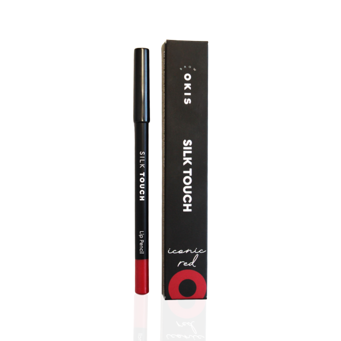 Олівець для губ Okis Brow Silk Touch №04 Iconic Red, червоний