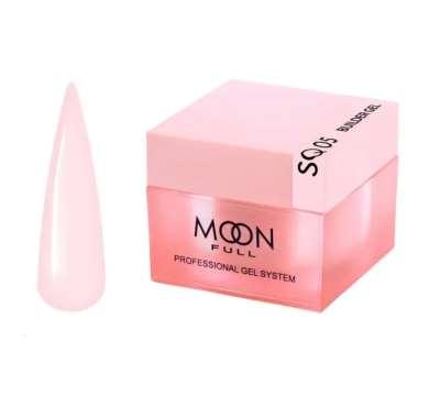 Гель для нарощування Moon Full Builder Gel №SQ05, ніжно-рожевий, 30 мл