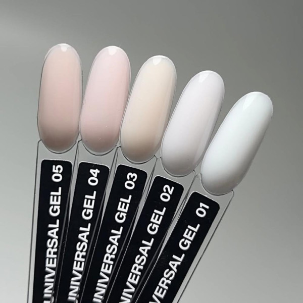Гель для нарощування Dis Universal Gel №001, молочний, 28 г (HEMA/TPO free)