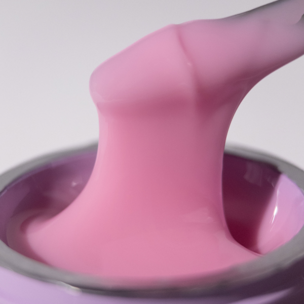 Гель для нарощування Komilfo Gel Premium Pink, рожевий, 15 г (HEMA/TPO free)