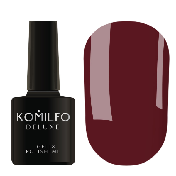 Гель-лак Komilfo Limited Wine Collection №002, винный, 8 мл