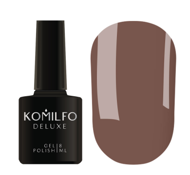 Гель-лак Komilfo Limited Wine Collection №006, молочний шоколад, 8 мл