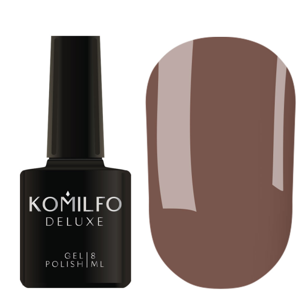 Гель-лак Komilfo Limited Wine Collection №006, молочный шоколад, 8 мл