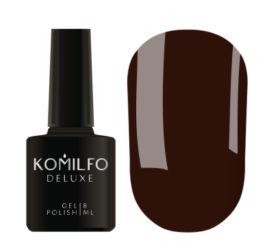 Гель-лак Komilfo Limited Wine Collection №007, коричневий, 8 мл