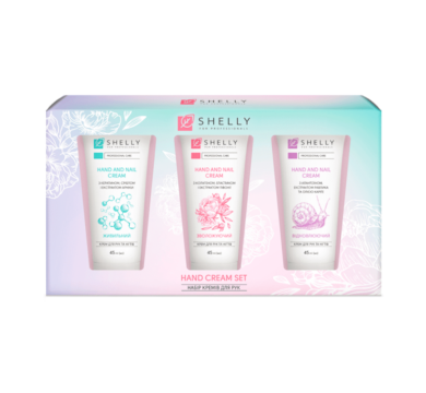 Набір кремів для рук Shelly Hand Cream Set, 3*45 мл