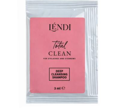 Шампунь глибокої очистки Lendi Total Clean, у саше, 3 мл