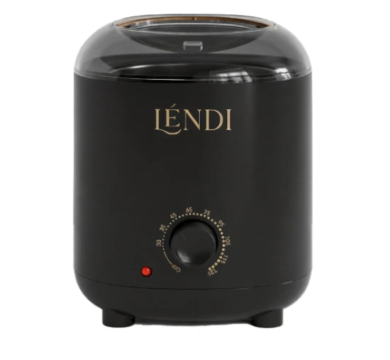Воскоплав Lendi Wax Lab із силіконовою чашею, 200 мл, чорний