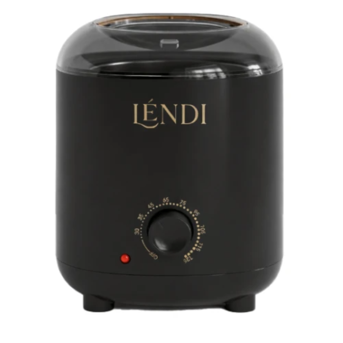 Воскоплав Lendi Wax Lab с силиконовой чашей, 200 мл, черный
