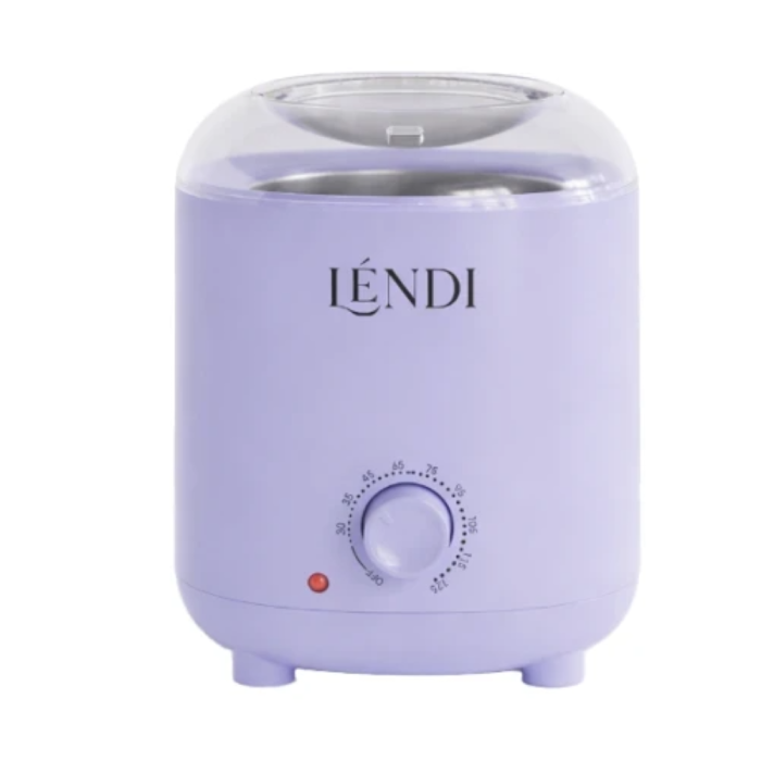 Воскоплав Lendi Wax Lab с силиконовой чашей, 200 мл, фиолетовый