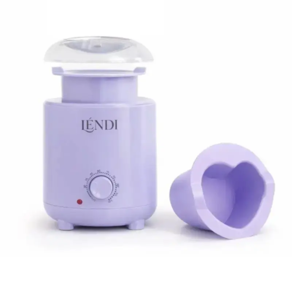 Воскоплав Lendi Wax Lab із силіконовою чашею, 200 мл, фіолетовий