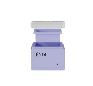 Воскоплав Lendi Mini Wax Lab на аккумуляторе, фиолетовый