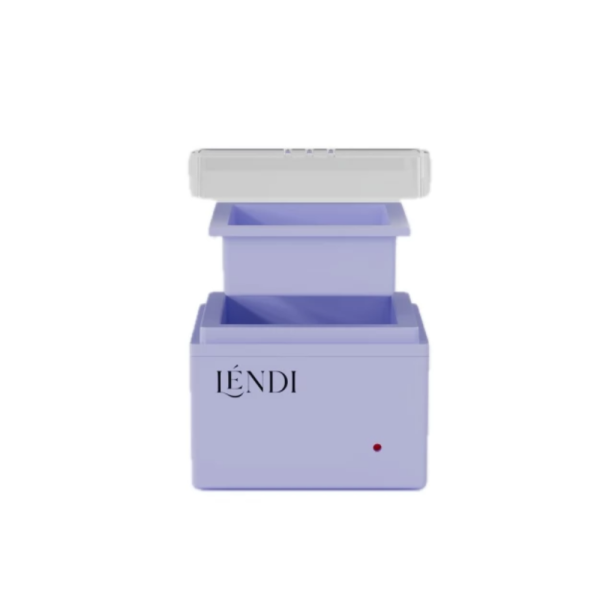 Воскоплав Lendi Mini Wax Lab на акумуляторі, фіолетовий