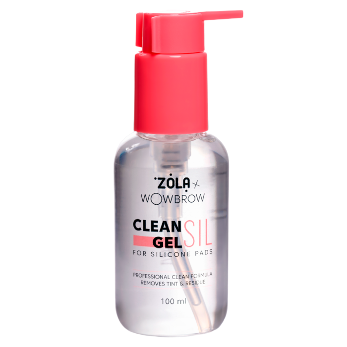 Средство для очистки валиков ZOLA x WowBrow Clean Sil Gel, 100 мл