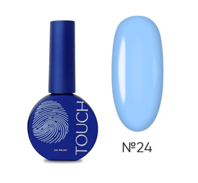 Гель-лак Touch Gel Polish №24, голубой, 9 мл