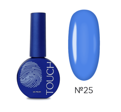 Гель-лак Touch Gel Polish №25, джинсовий, 9 мл