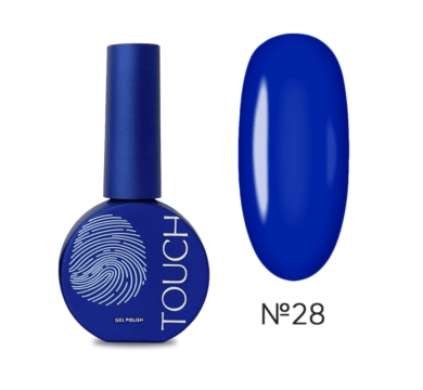 Гель-лак Touch Gel Polish №28, электрик, 9 мл