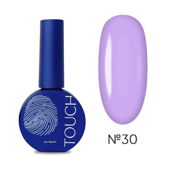 Гель-лак Touch Gel Polish №30, бузковий, 9 мл