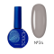 Гель-лак Touch Gel Polish №34, сірий, 9 мл