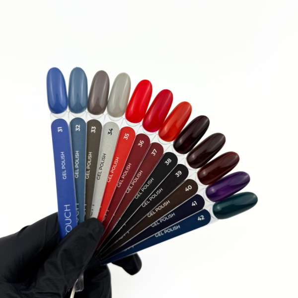 Гель-лак Touch Gel Polish №40, коричневый, 9 мл