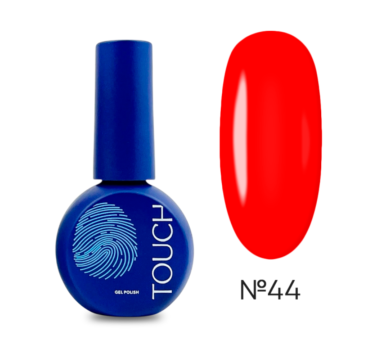 Гель-лак Touch Gel Polish №44, алий, 9 мл