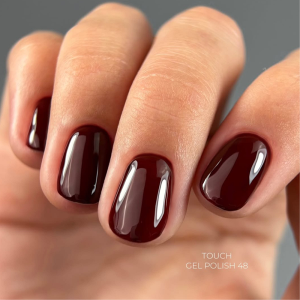 Гель-лак Touch Gel Polish №48, винный, 9 мл
