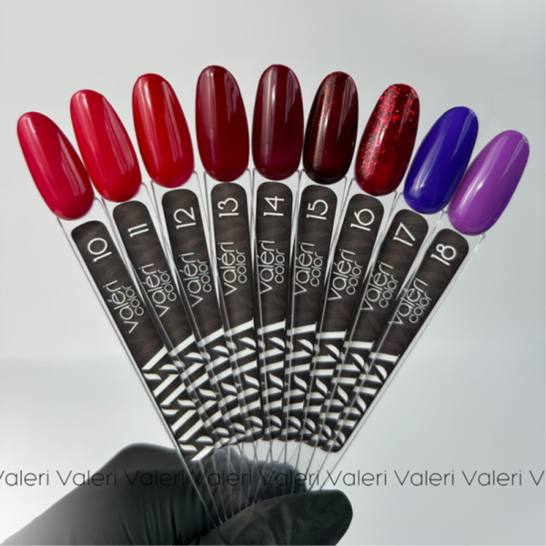 Гель-лак Valeri Color New №018, фіолетовий, 6 мл