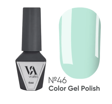 Гель-лак Valeri Color New №046, мятно-зеленый, 6 мл