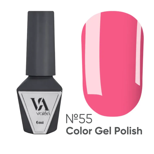 Гель-лак Valeri Color New №055, приглушенный розовый, 6 мл