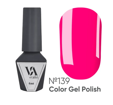Гель-лак Valeri Color New №139, малиново-розовый, 6 мл