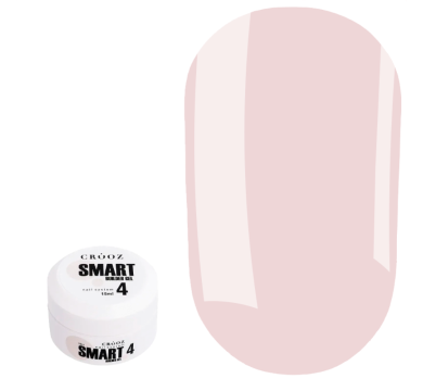 Гель для нарощування Crooz Smart Builder Gel №04, молочно-рожевий, 15 мл