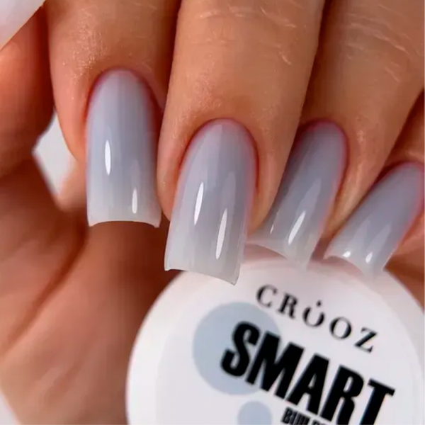 Гель для нарощування Crooz Smart Builder Gel №06, сіро-блакитний, 15мл