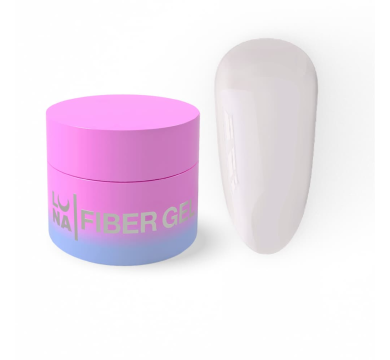 Гель для ремонту тріщин LUNA Fiber Gel №01, з мікроволокнами, прозорий, 5 мл