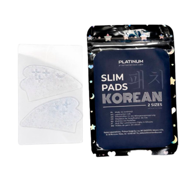 Патчи силиконовые многоразовые Platinum Slim Pads Korean, для корейского ламинирования, 2 шт.