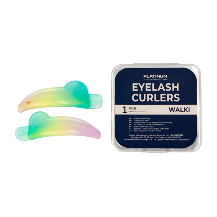 Валики для ламинирования Platinum Eyelash Curlers SS, 1 пара, салатовые