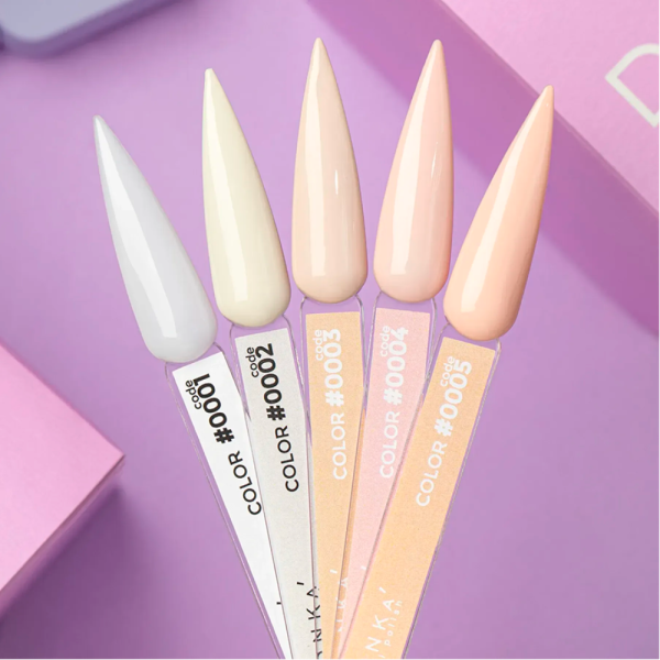 Гель-лак DNKa Gel Polish Color New Formula #0005, бежевий, 12 мл